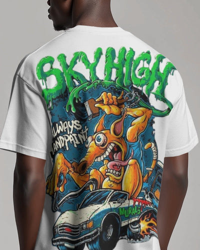 Sky high |Oversized T-shirt | Men