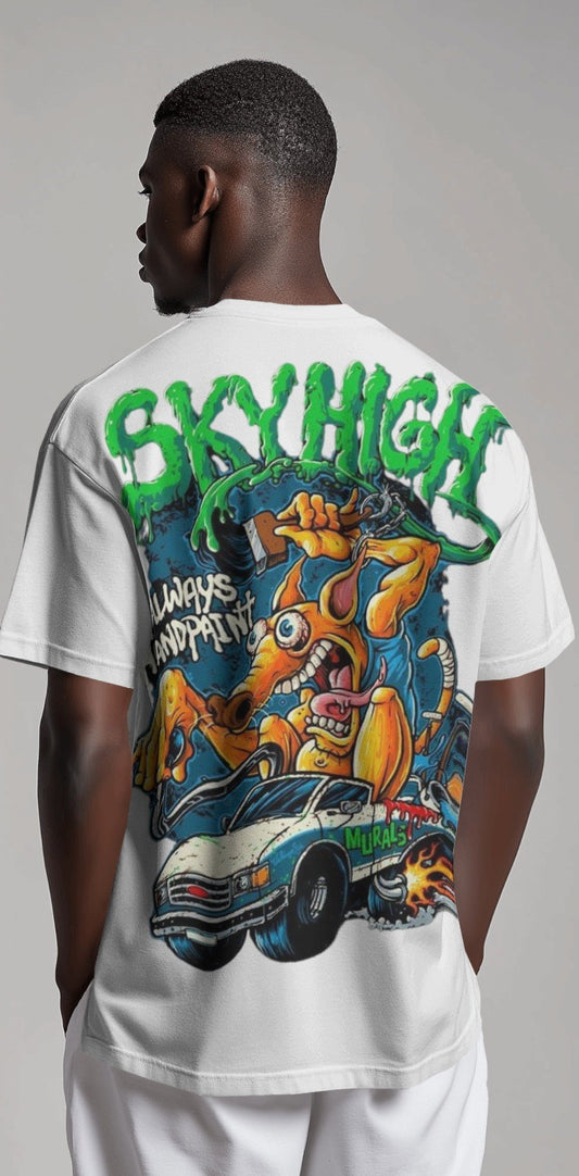 Sky high |Oversized T-shirt | Men