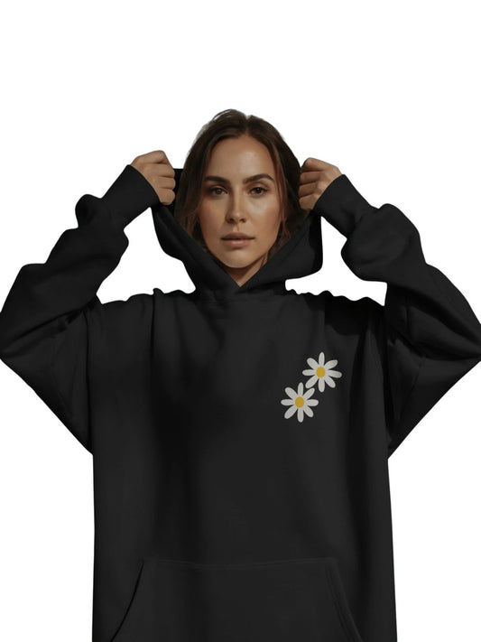 Flower | Premium Printed Hoodie | Women