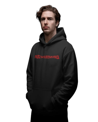 Never mind | Premium Printed Hoodie | Men