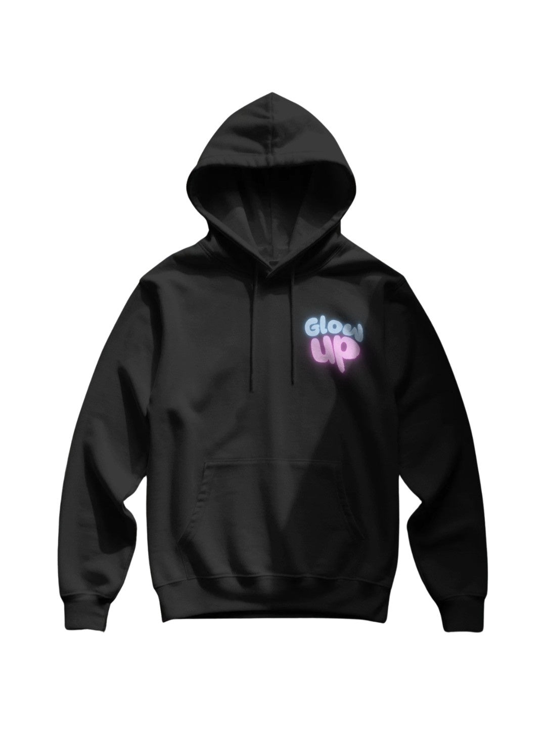 Glow up | Premium Printed Hoodie | Women