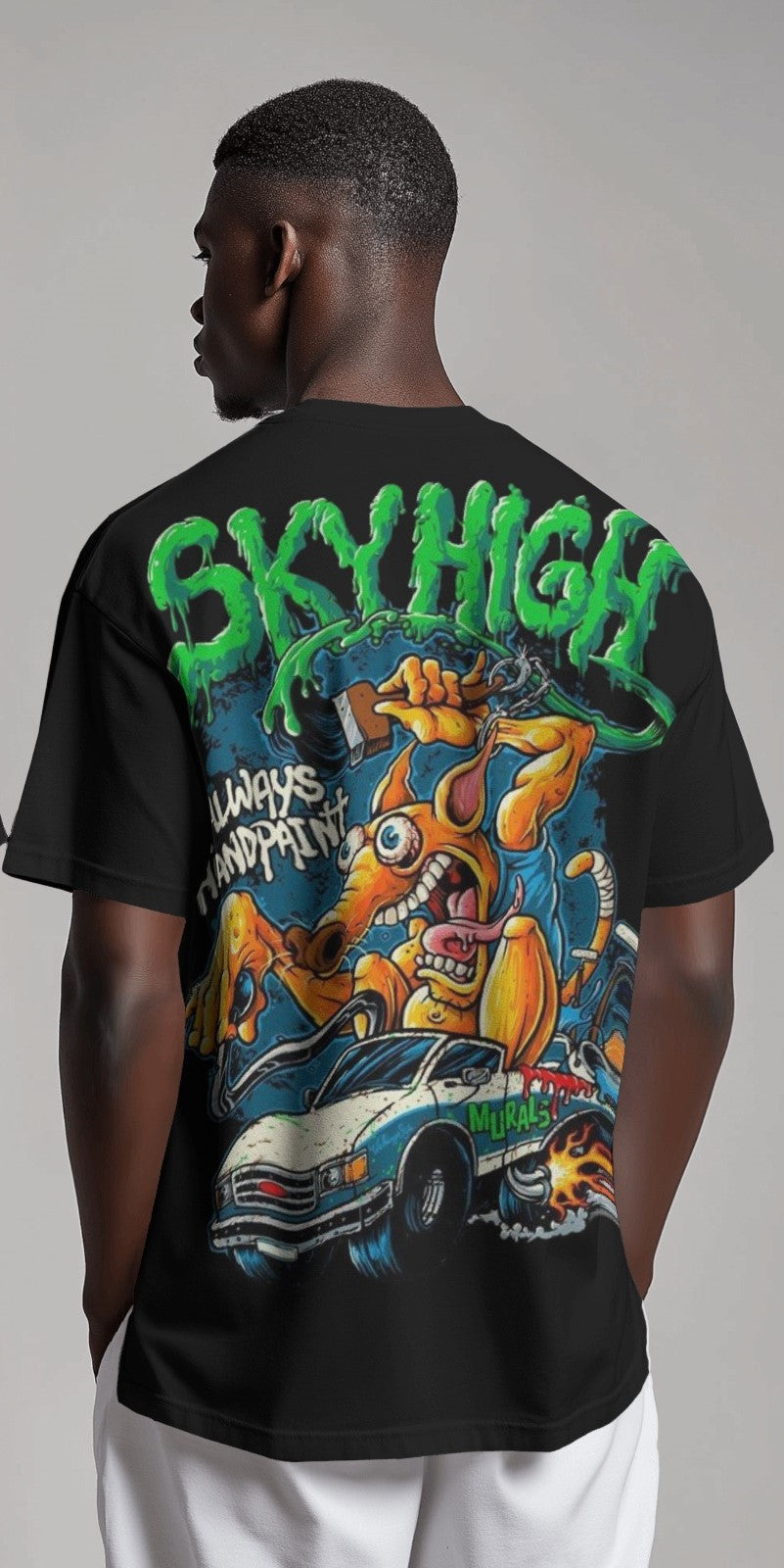 Sky high |Oversized T-shirt | Men