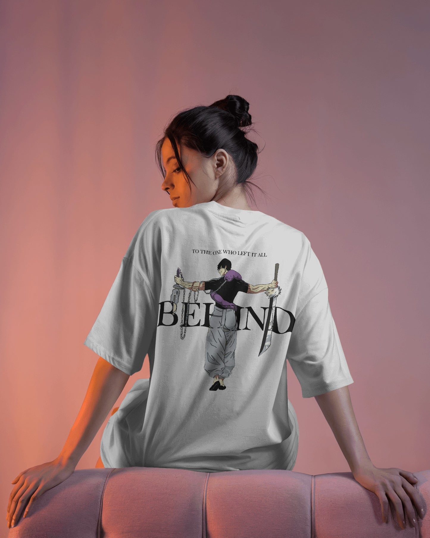 To the one who left it all behind 2 | Oversized T-shirt | Women