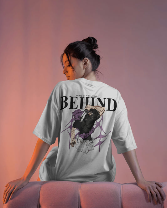 To the one who left it all behind | Oversized T-shirt | Women