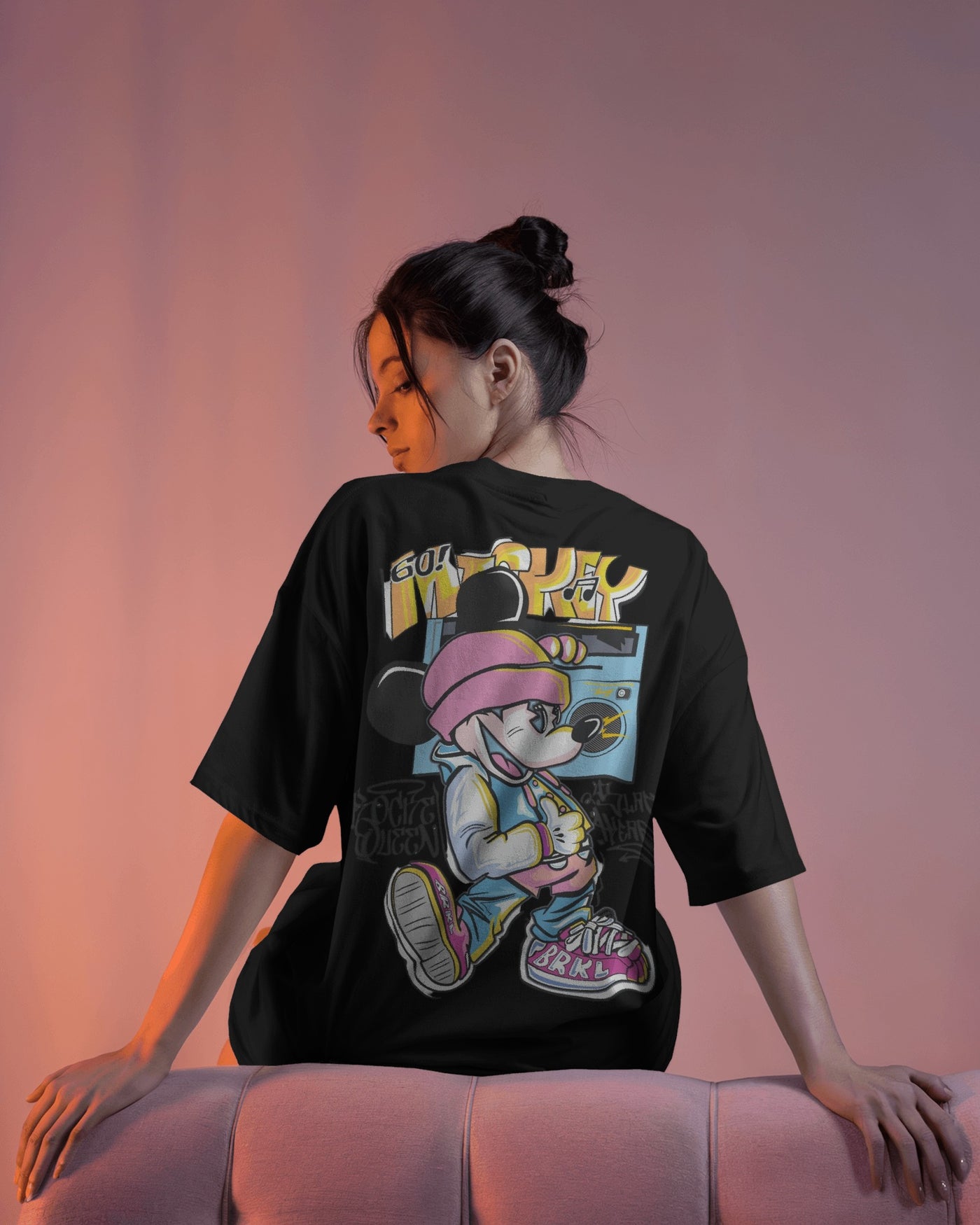 Mickey | Oversized T-shirt | Women