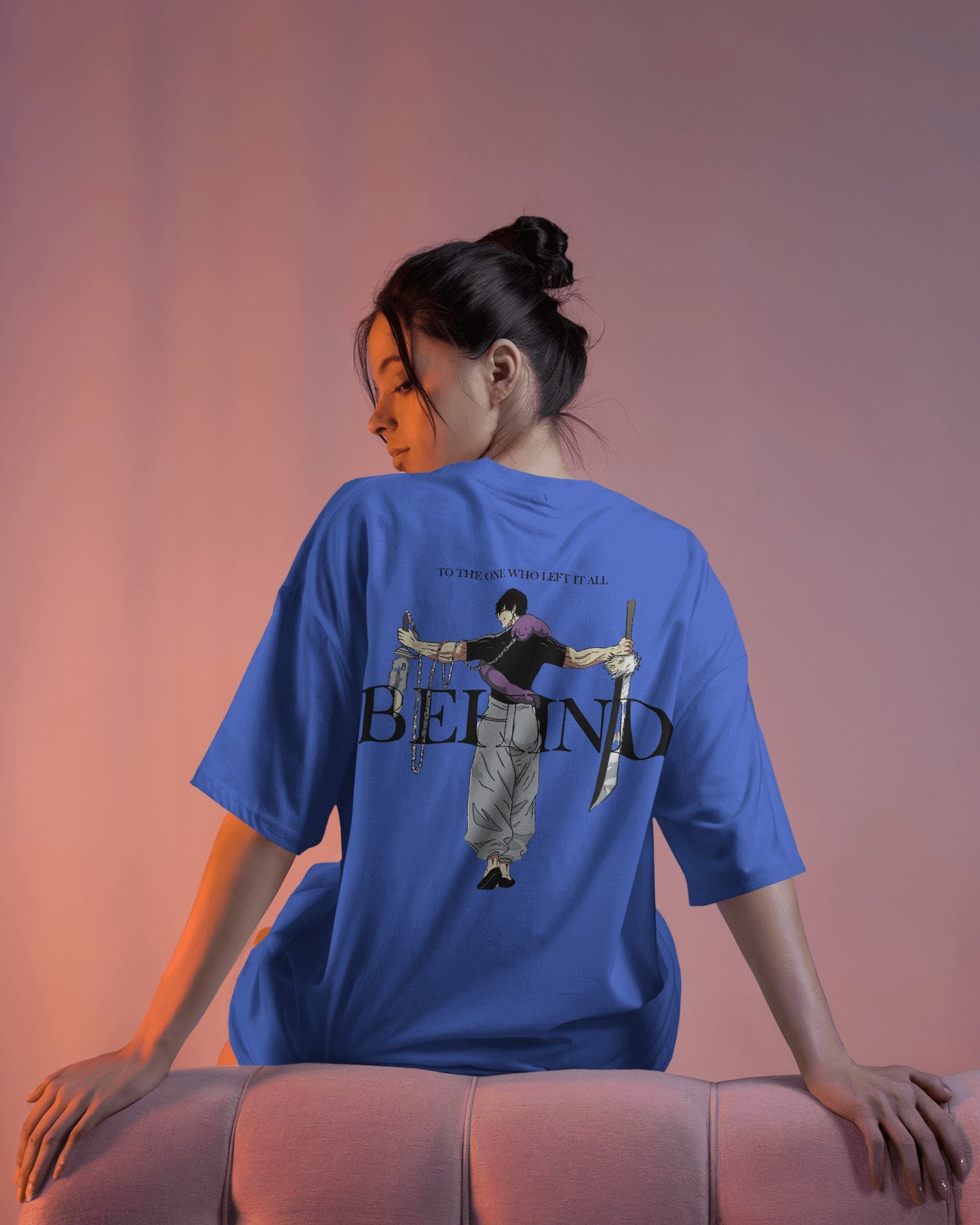 To the one who left it all behind 2 | Oversized T-shirt | Women
