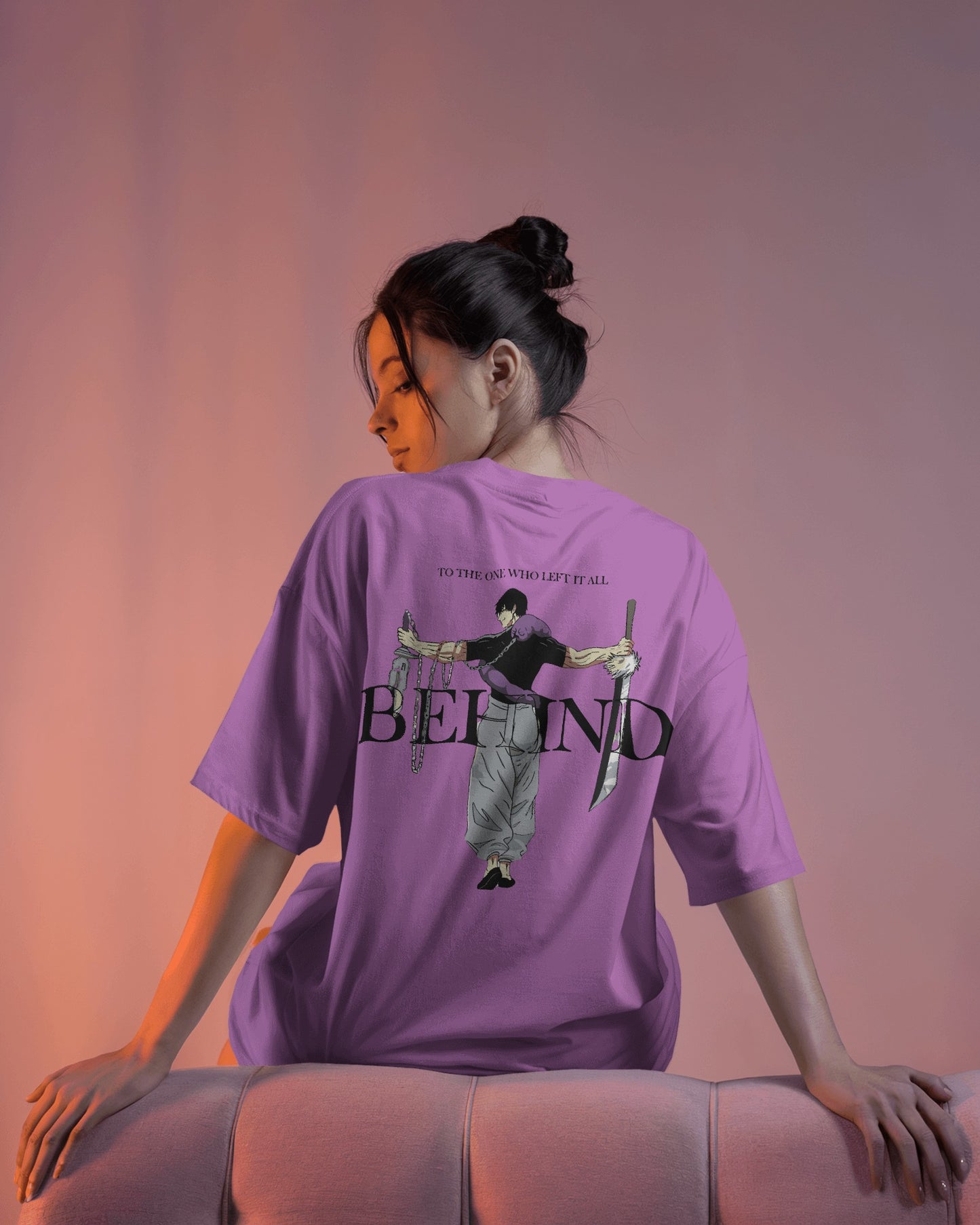 To the one who left it all behind 2 | Oversized T-shirt | Women