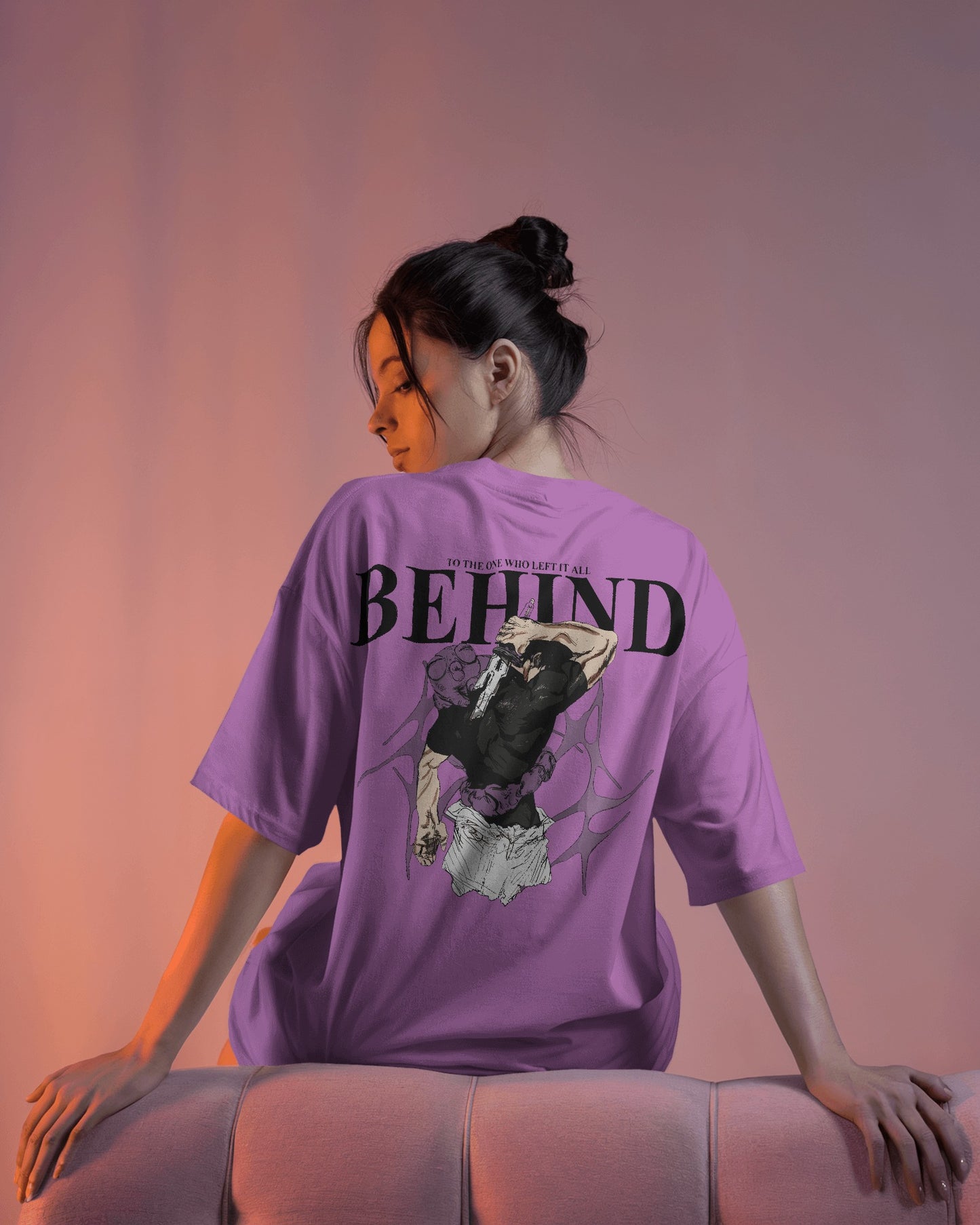 To the one who left it all behind | Oversized T-shirt | Women