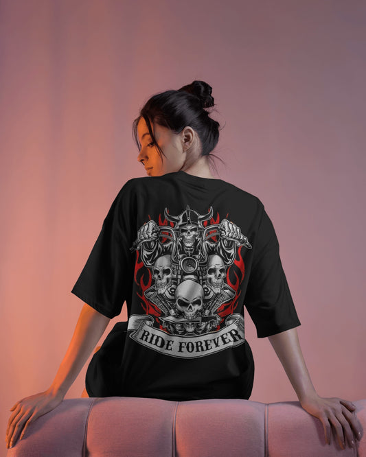 Ride Forever | Oversized T-shirt | Women