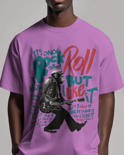 Rock n roll| Oversized T-shirt | Men