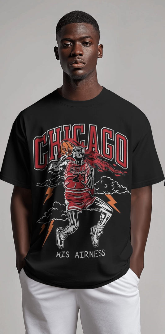 Chicago NBA | Oversized T-shirt | Men