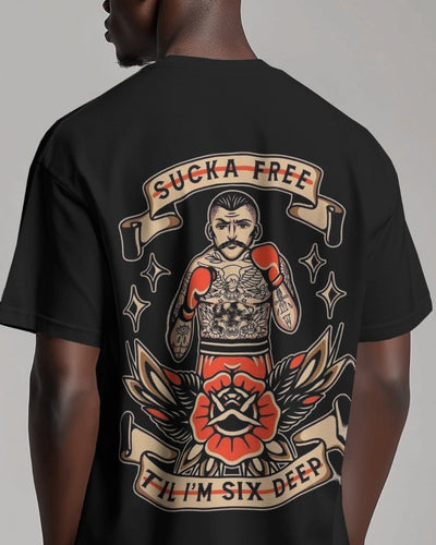 SuckA free.. | Oversized T-shirt | Men