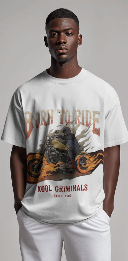 Born to Ride | Oversized T-shirt | Men