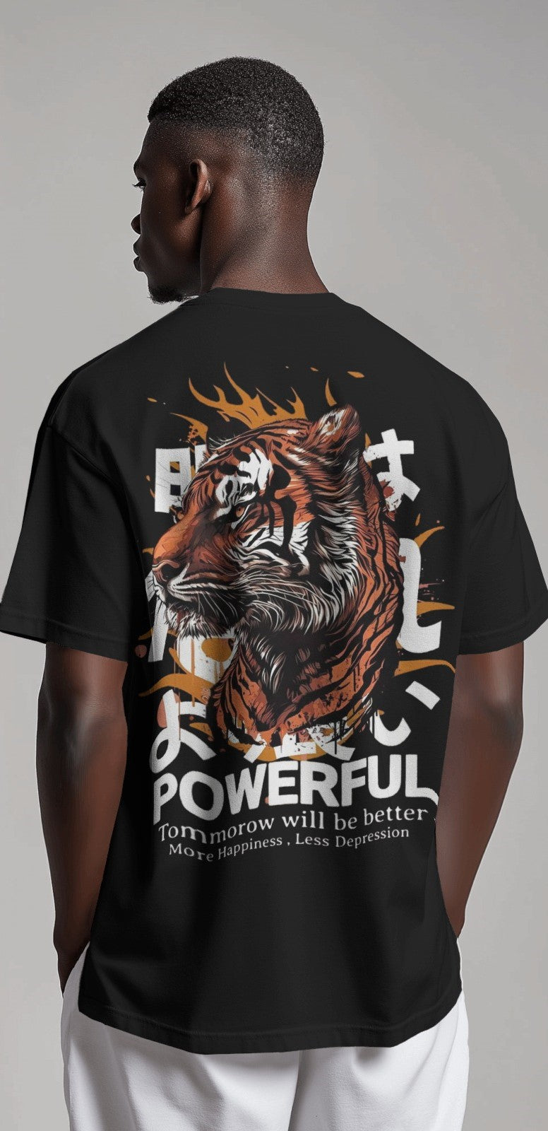Tiger| Oversized T-shirt | Men