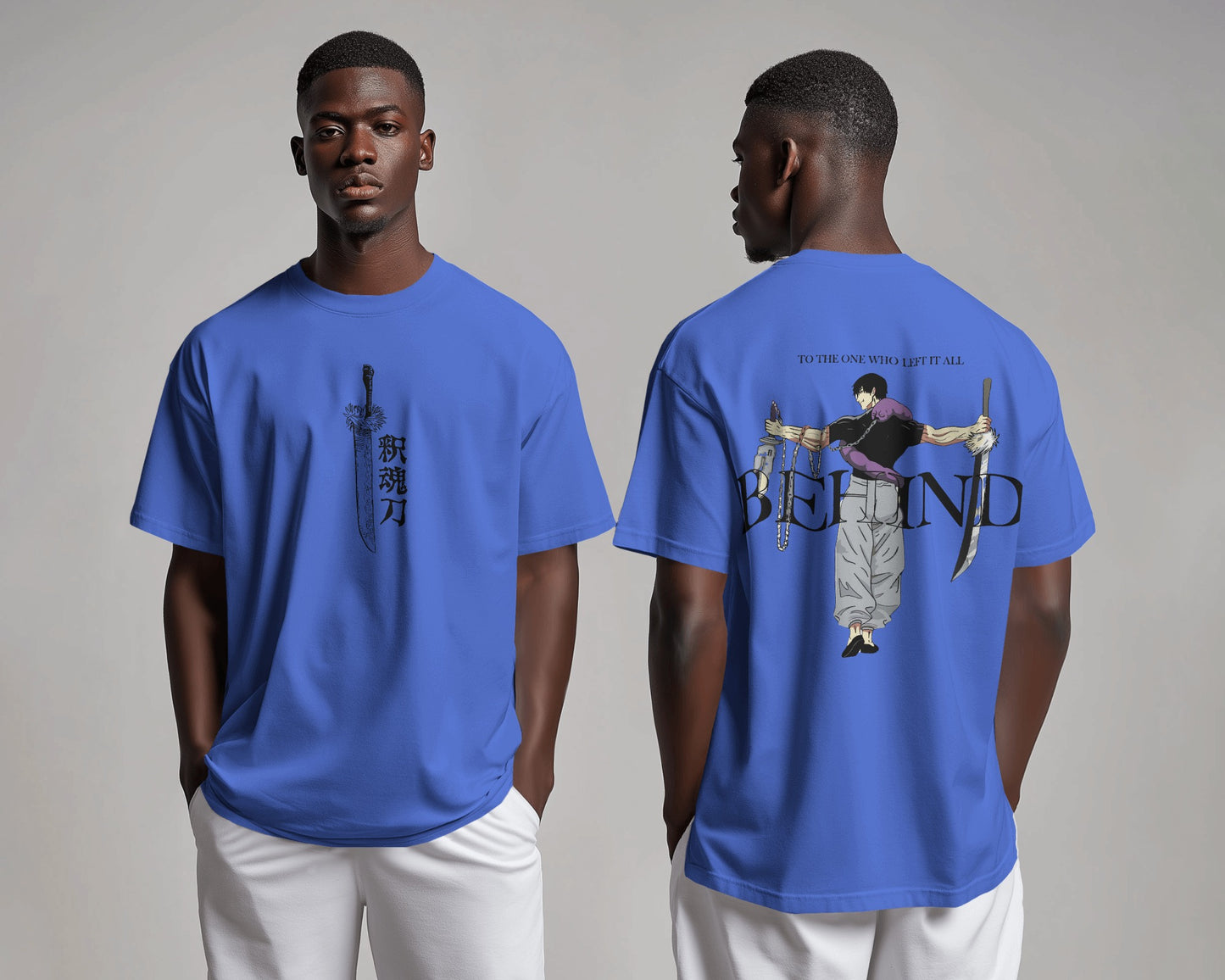 To the one who left it all behind | Oversized T-shirt | Men