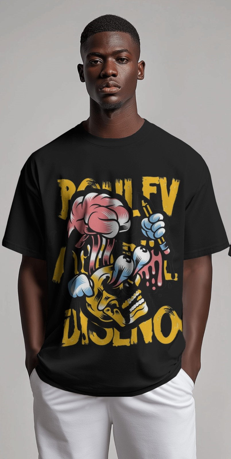 Skull | Oversized T-shirt | Men