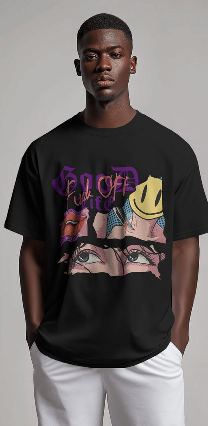 Act like you care | Oversized T-shirt | Men