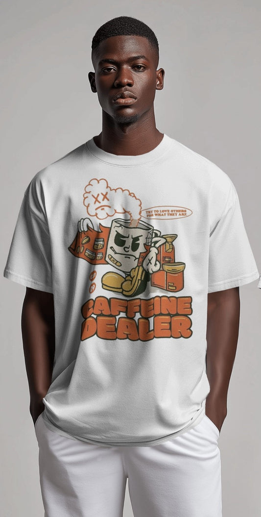 Caffeine Dealer | Oversized T-shirt | Men