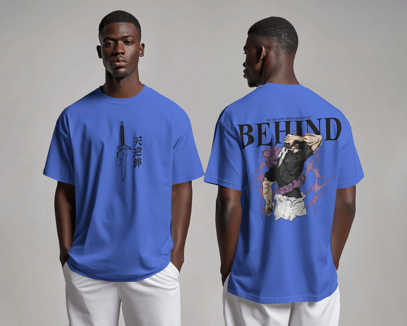 To the one who left it all behind 2 | Oversized T-shirt | Men