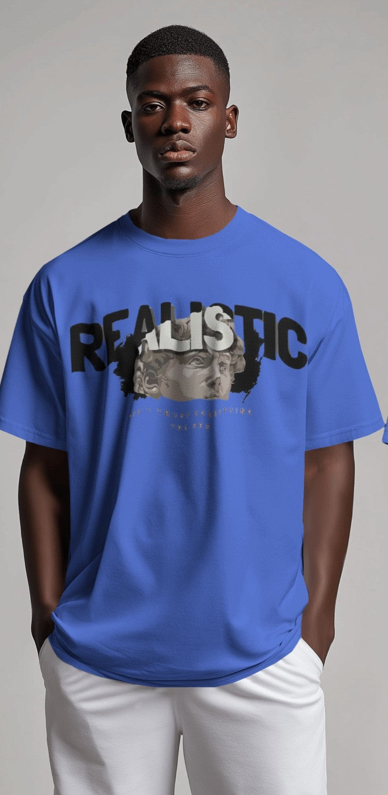 Realistic | Oversized T-shirt | Men