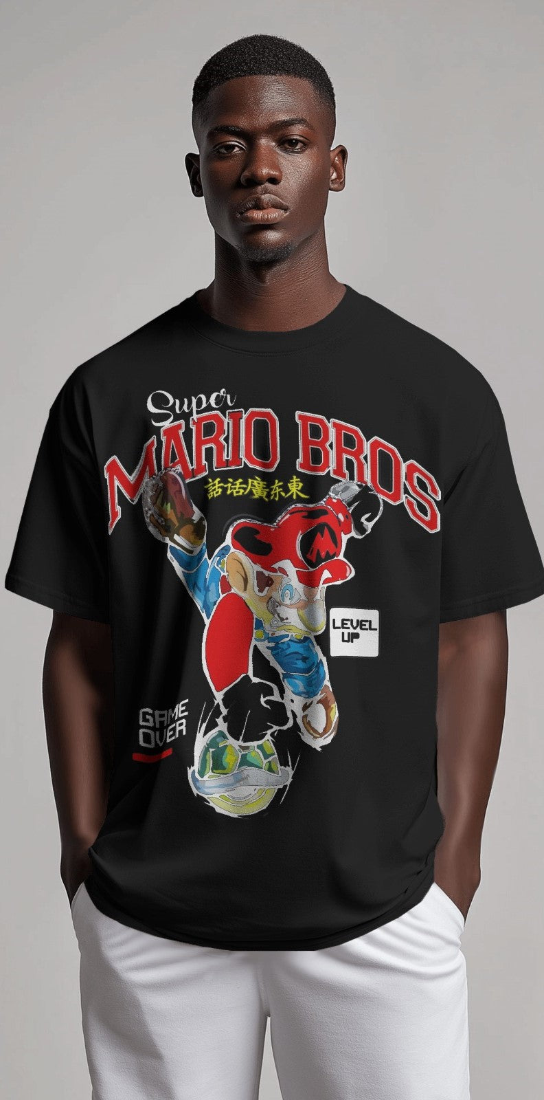 Mario Bros | Oversized T-shirt | Men
