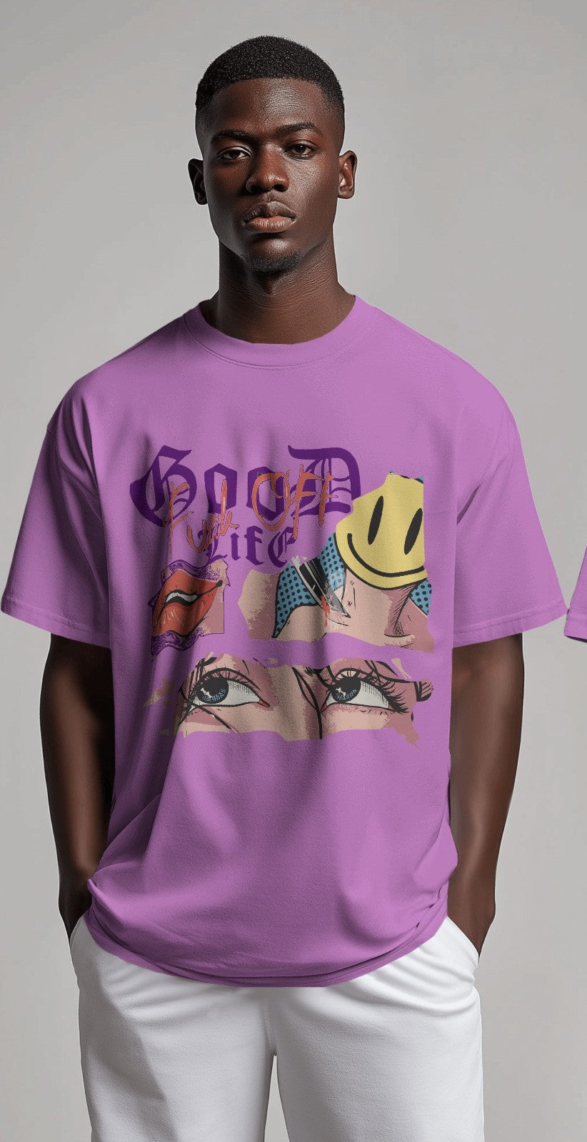 Act like you care | Oversized T-shirt | Men