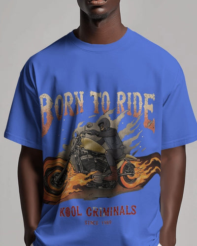 Born to Ride | Oversized T-shirt | Men