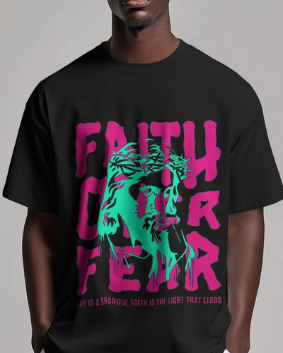 Faith Over Fear | Oversized T-shirt | Men
