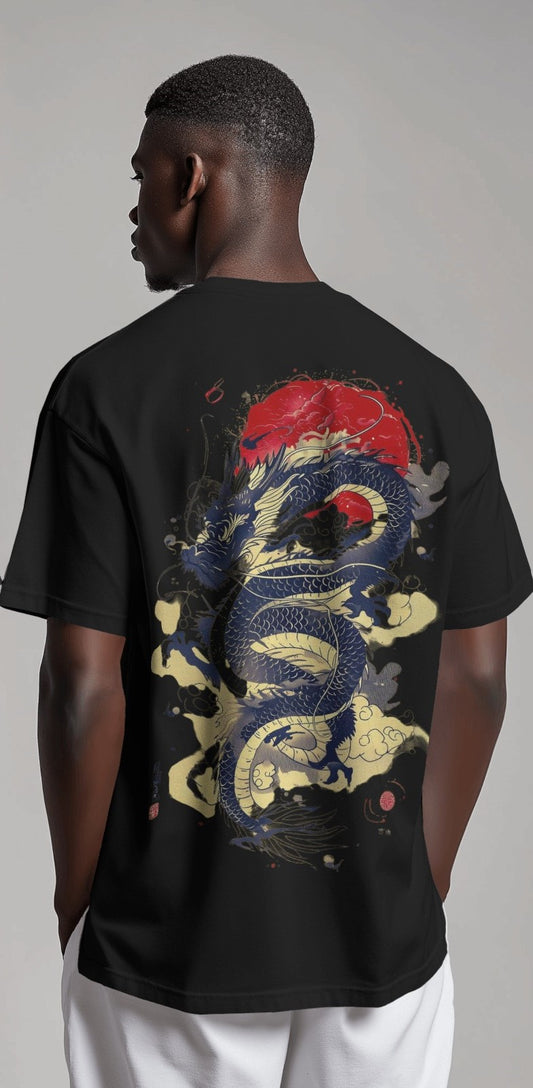 Dragon snake | Oversized T-shirt | Men