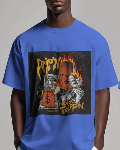Drip'n Never Trippin | Oversized T-shirt | Men