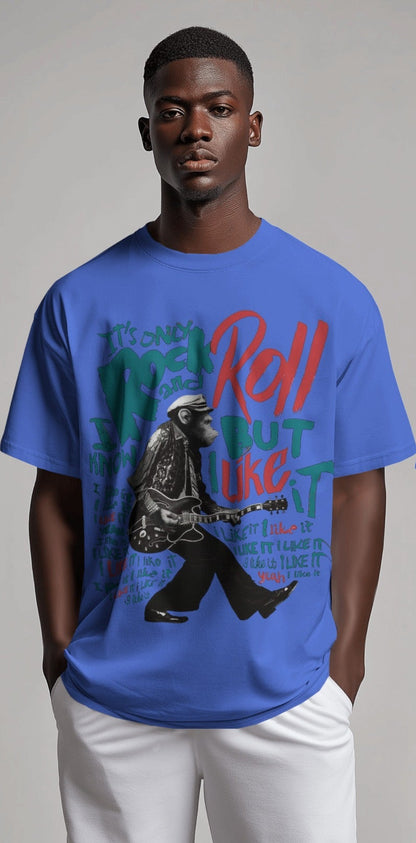 Rock n roll| Oversized T-shirt | Men