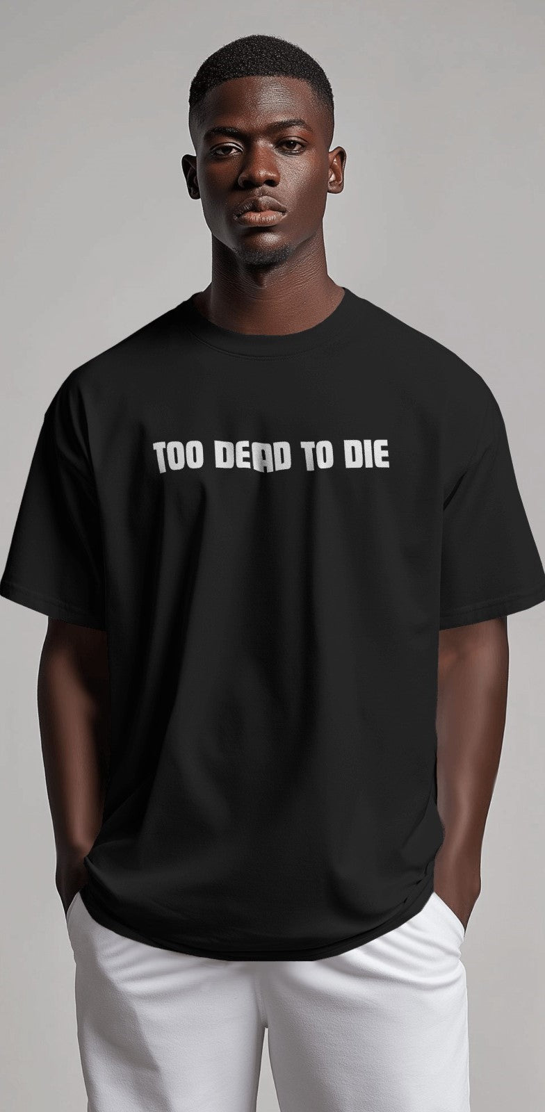 Too dead to die|Oversized T-shirt | Men