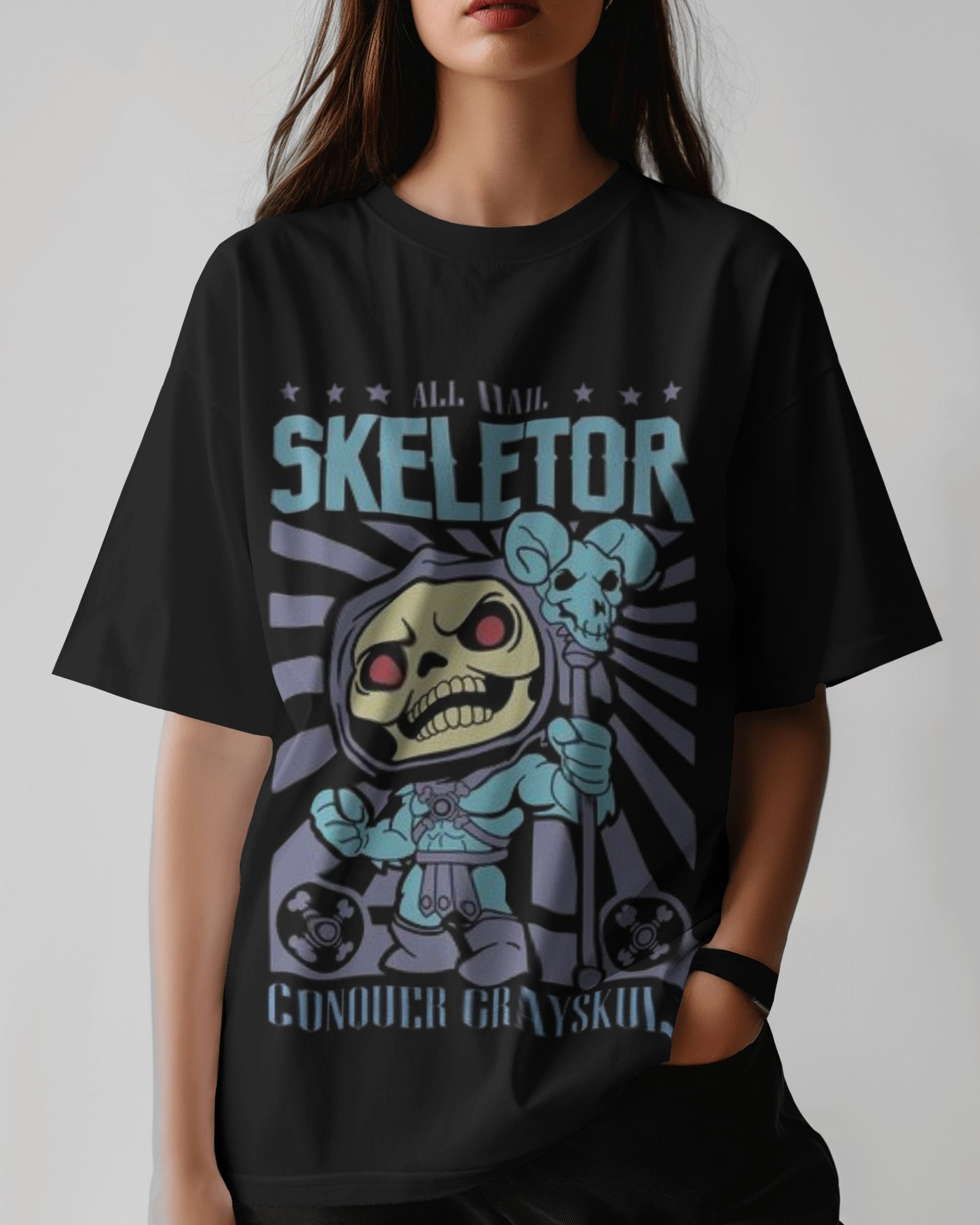 Skeletor | Oversized T-shirt | Women