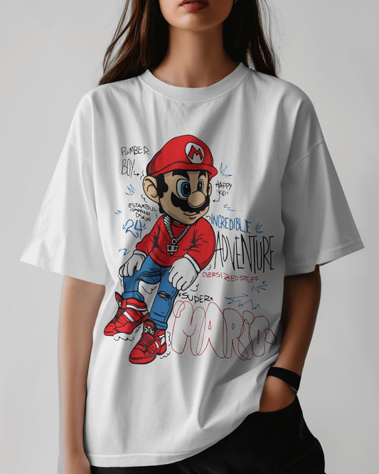 Mario | Oversized T-shirt | Women