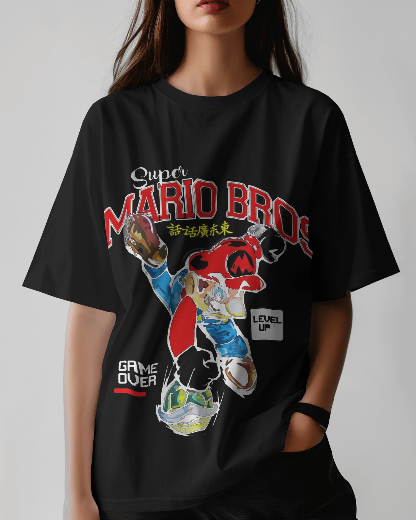 Mario Bros | Oversized T-shirt | Women
