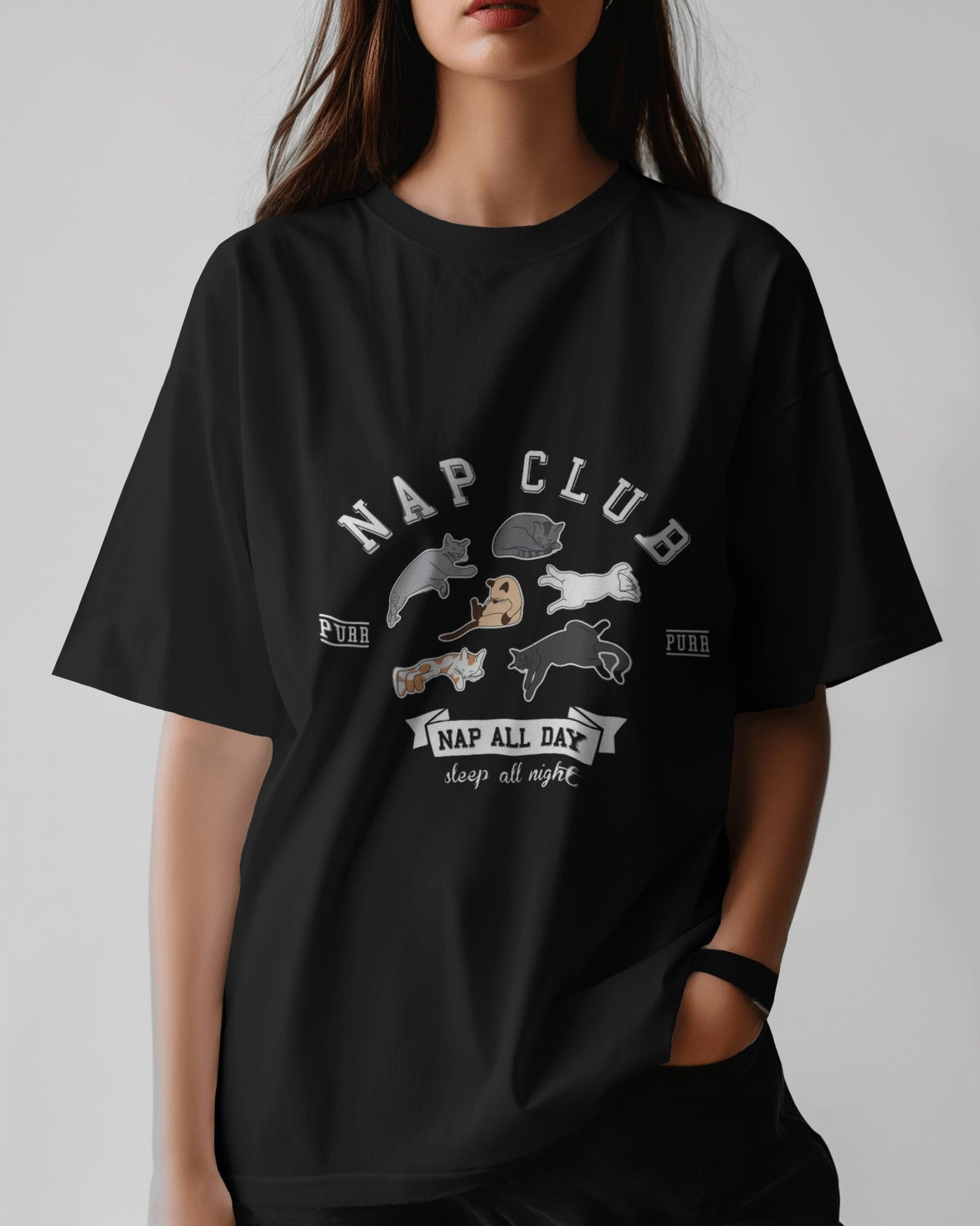 Nap Club | Oversized T-shirt | Women