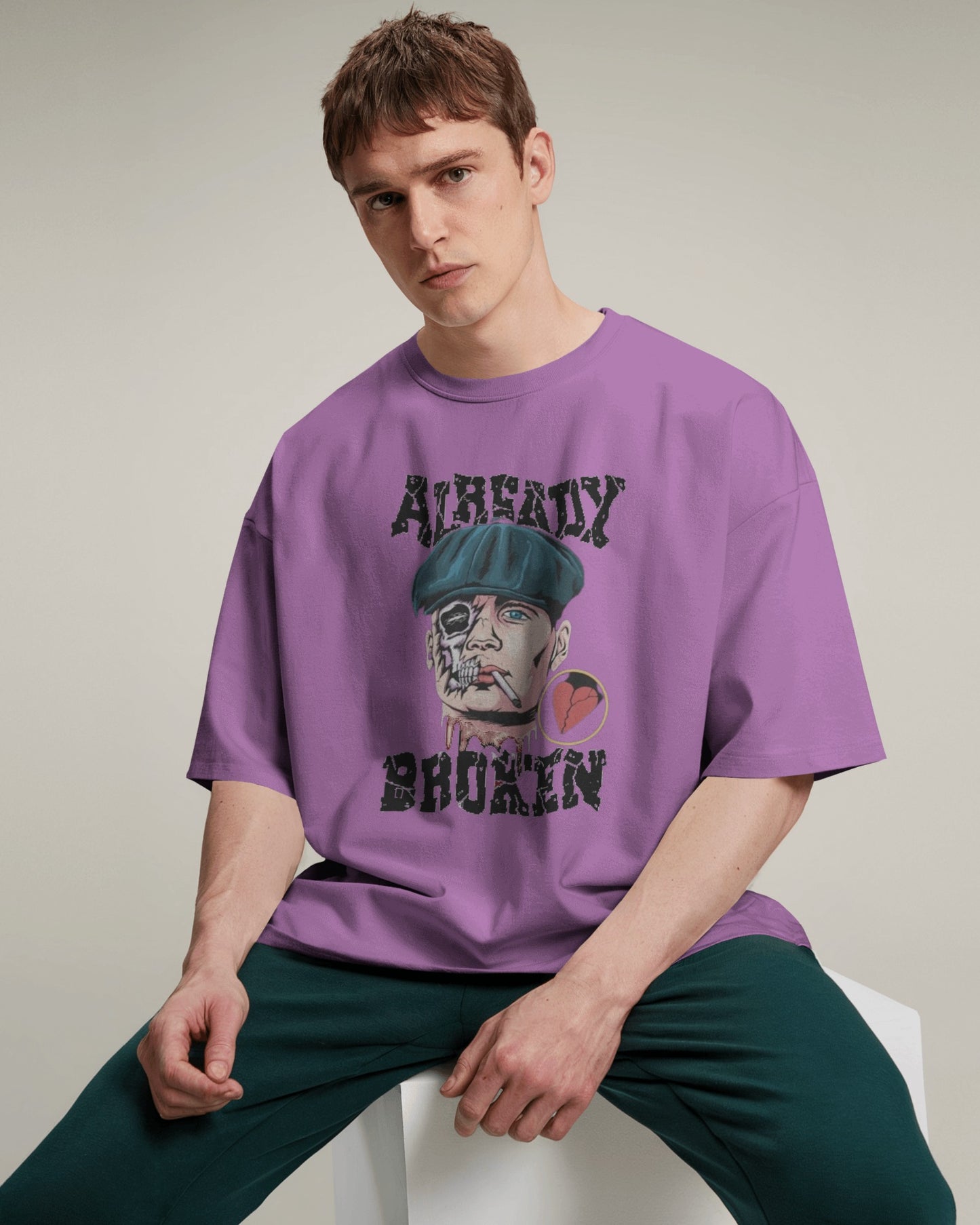 Already broken |Oversized T-shirt | Men