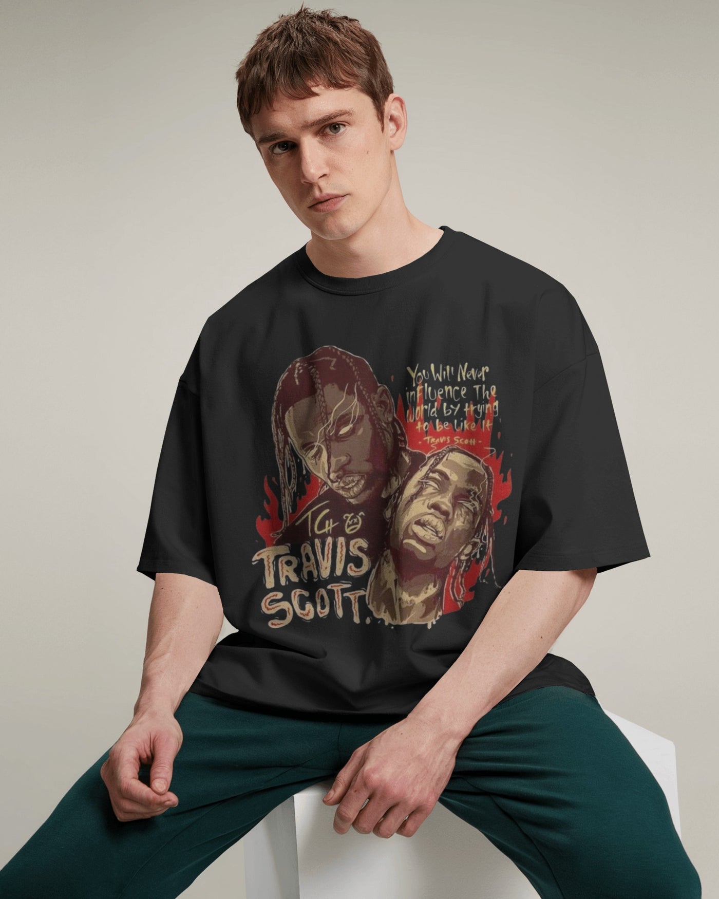 Travis Scott | Oversized T-shirt | Men
