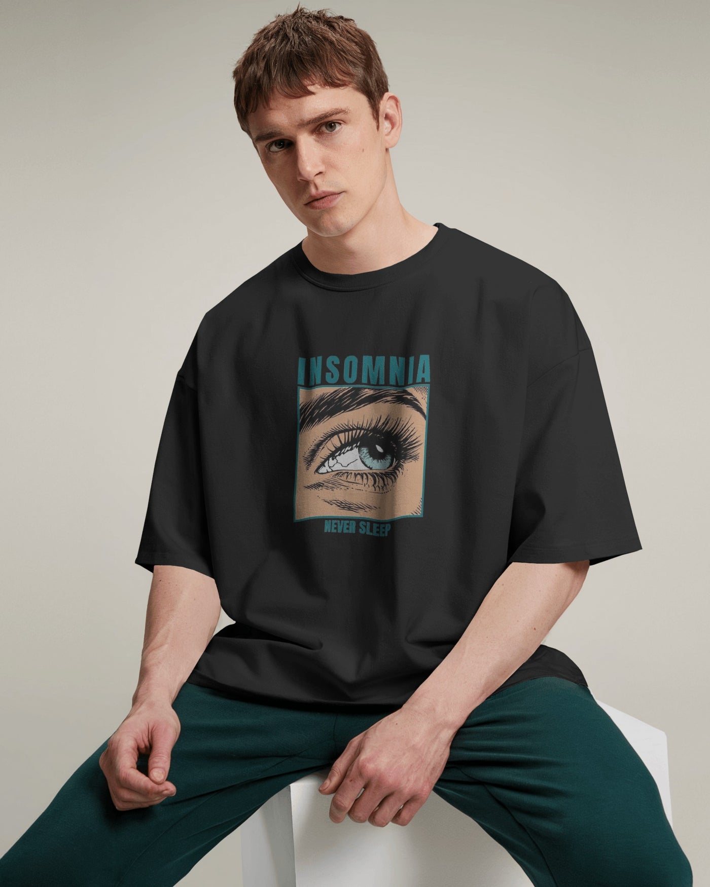 Insomnia |Oversized T-shirt | Men