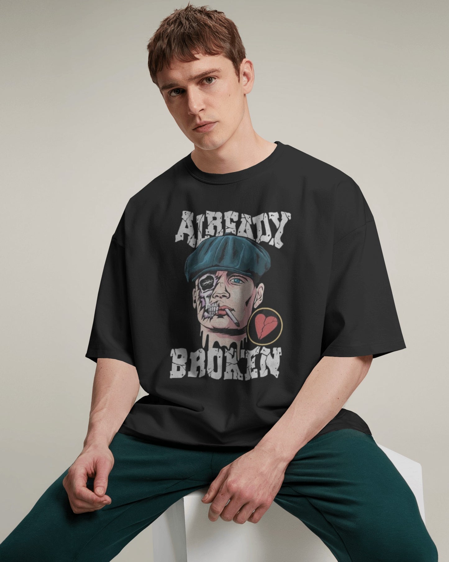 Already broken |Oversized T-shirt | Men